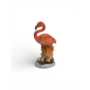MCM Vintage Ceramic Flamingo Figurine
Tropical Decor Mid Century Kitsch 6"
